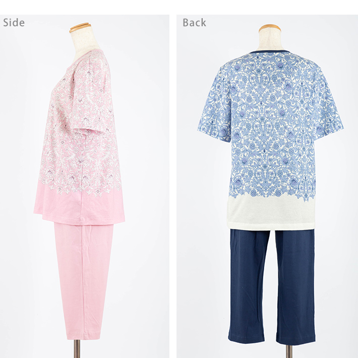 VA ヴィクトリアアルバート婦人パジャマ日本製 綿100% Lサイズ - パジャマ