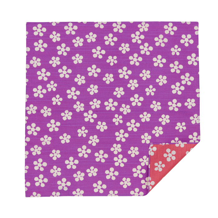 50cm幅/利休梅/紫