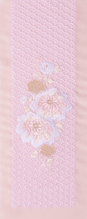 ピンク地×ピンク