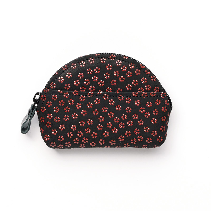 黒地×赤漆 小桜